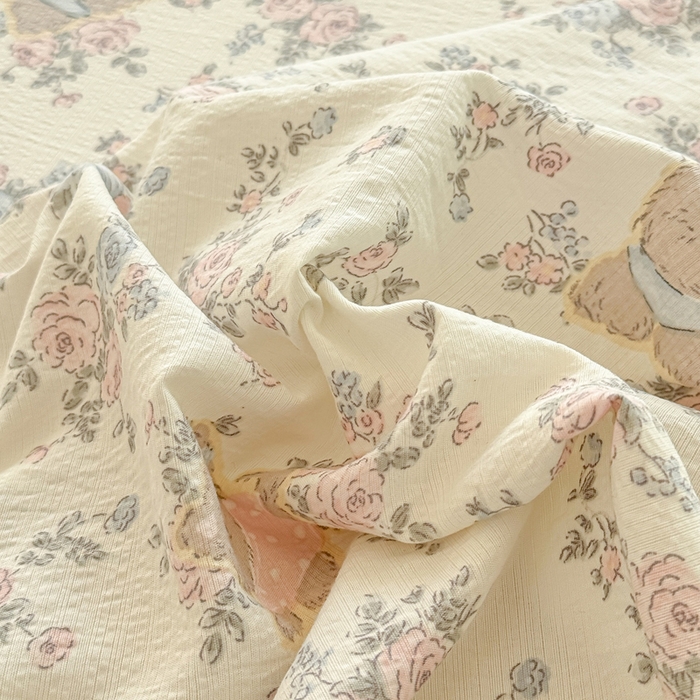 91家纺网 家纺一手货源 找家纺 丝芙妮家居（原乐视家纺） 2026新款A类亲肤木棉床笠 婉静