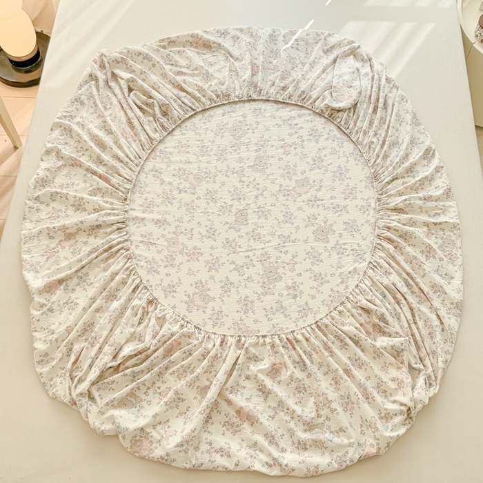 91家纺网 家纺一手货源 找家纺 丝芙妮家居（原乐视家纺） 2026新款A类亲肤木棉床笠 婉静