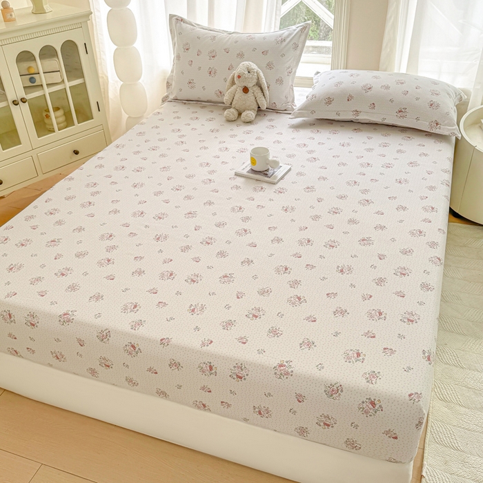 丝芙妮家居（原乐视家纺） 2025新款A类混纺70棉床笠 花间