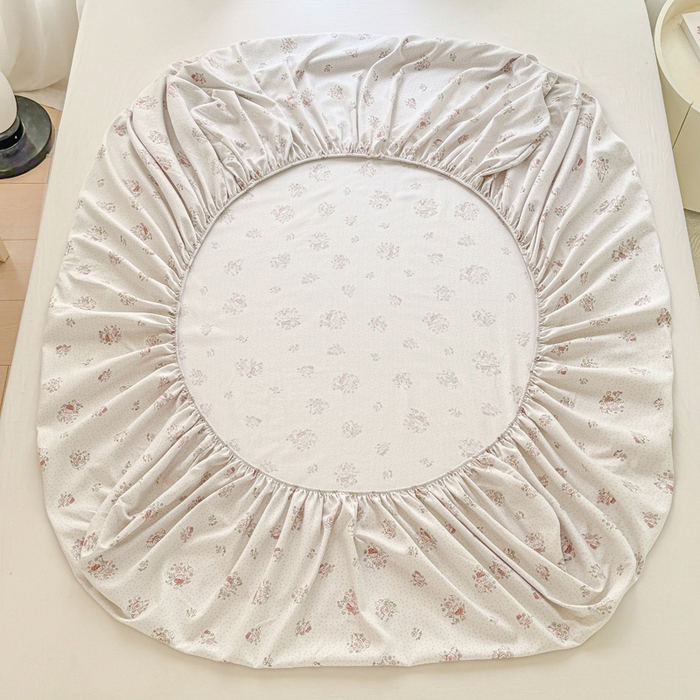 91家纺网 家纺一手货源 找家纺 丝芙妮家居（原乐视家纺） 2025新款A类混纺70棉床笠 花间