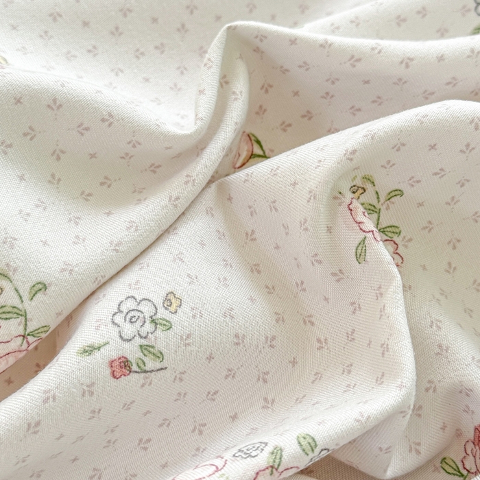 91家纺网 家纺一手货源 找家纺 丝芙妮家居（原乐视家纺） 2025新款A类混纺70棉床笠 花间