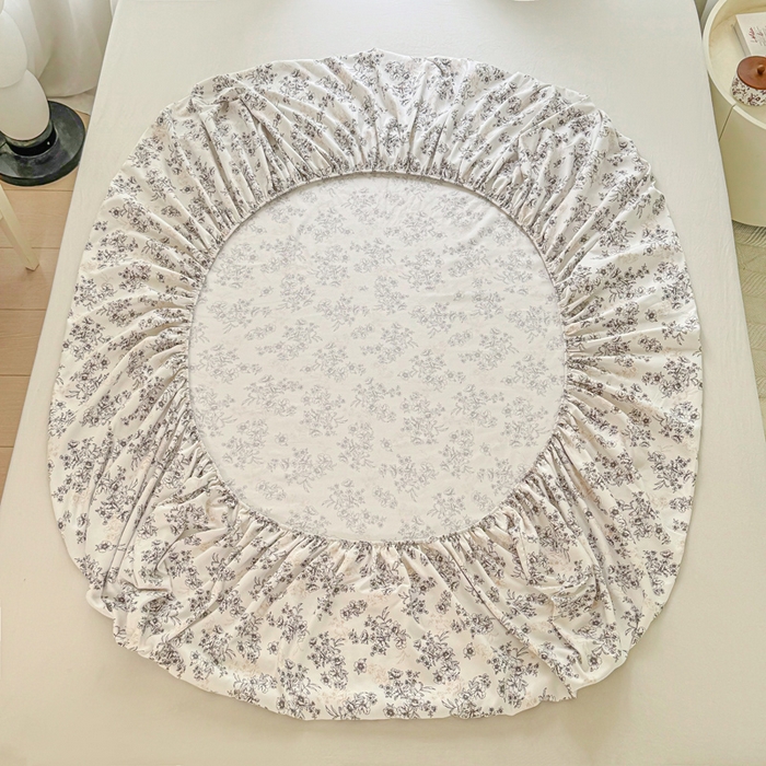 91家纺网 家纺一手货源 找家纺 丝芙妮家居（原乐视家纺） 2025新款A类混纺70棉床笠 锦瑟