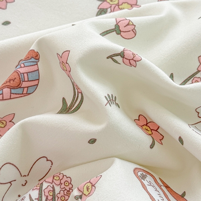 91家纺网 家纺一手货源 找家纺 丝芙妮家居（原乐视家纺） 2025新款A类混纺70棉床笠 清欢