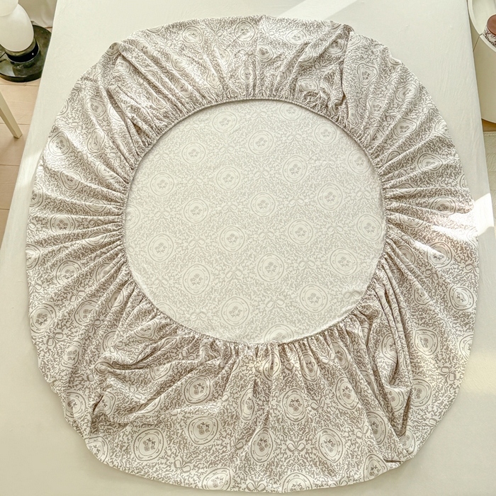 91家纺网 家纺一手货源 找家纺 丝芙妮家居（原乐视家纺） 2025新款A类混纺70棉床笠 晚风