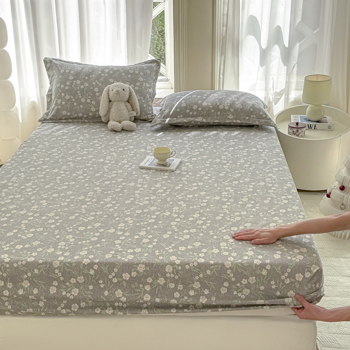 91家纺网 家纺一手货源 找家纺 丝芙妮家居（原乐视家纺） 2025新款A类混纺70棉床笠 知晓