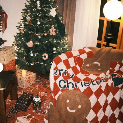 91家纺网 家纺一手货源 找家纺 （总）暖绵绵2025新款半边绒涤纶混纺毯子抱枕套