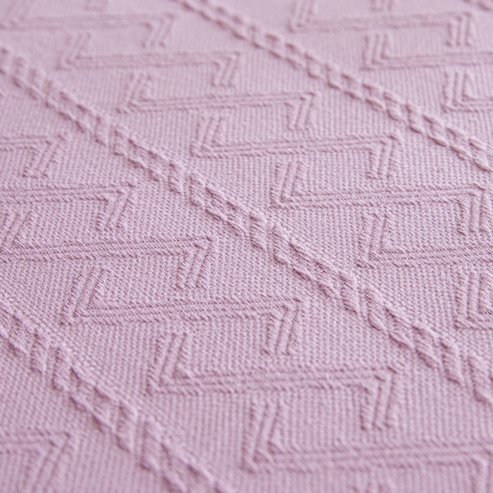 91家纺网 家纺一手货源 找家纺 悦然毛巾被 2025新款棉缇锦梦全棉夏用毛巾被盖毯 棉缇锦梦浅紫