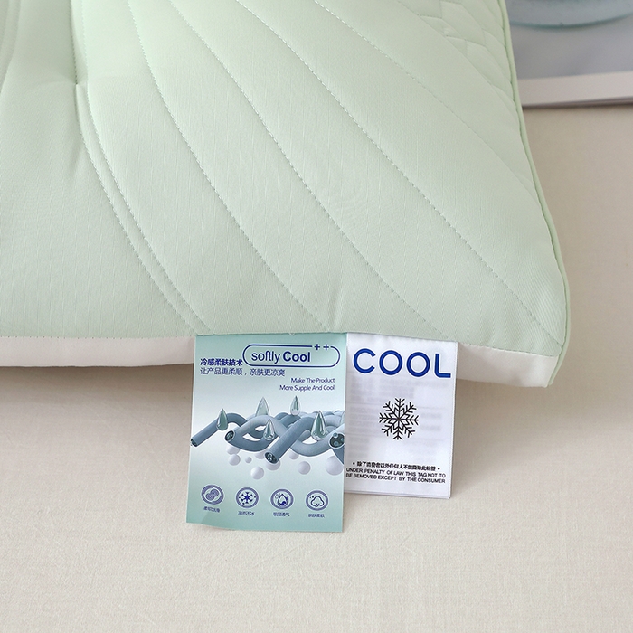 91家纺网 家纺一手货源 找家纺 （总）金牛枕芯 2025新款刺绣冰丝乳胶枕枕头枕芯简约纯色枕芯