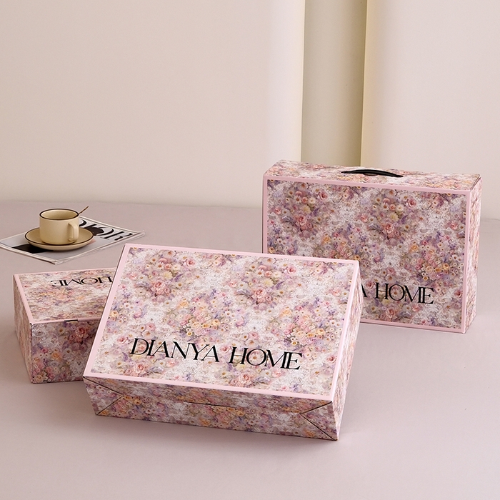 91家纺网 家纺一手货源 找家纺 典雅家纺 2025新款艾阳暖棉印花四件套 花海-薰衣紫