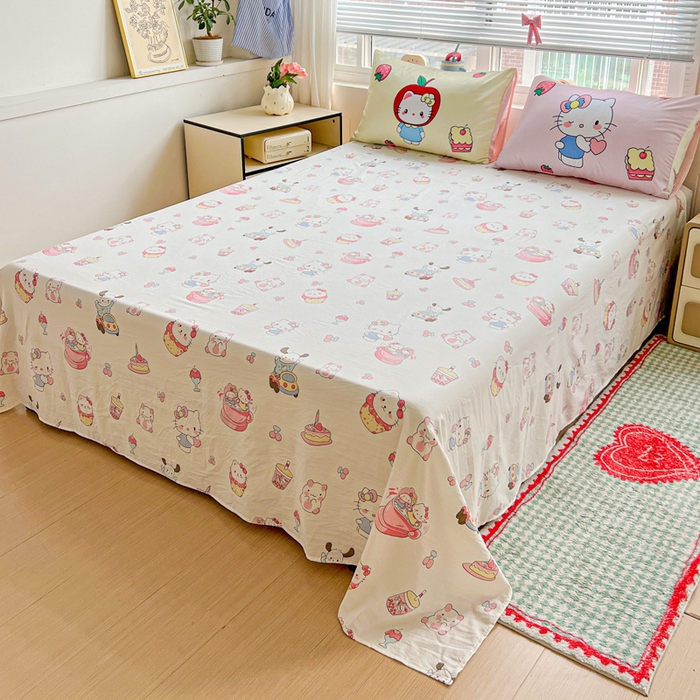 91家纺网 家纺一手货源 找家纺 一霖家纺 2025新款高克重云朵毛巾绣夏被 萌萌哒小猫