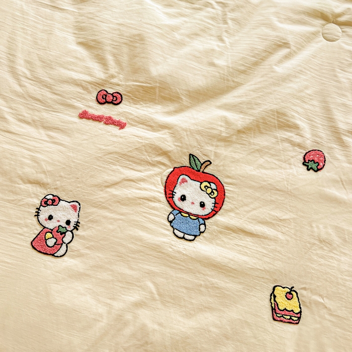 91家纺网 家纺一手货源 找家纺 （总）一霖家纺 2025新款高克重云朵毛巾绣夏被