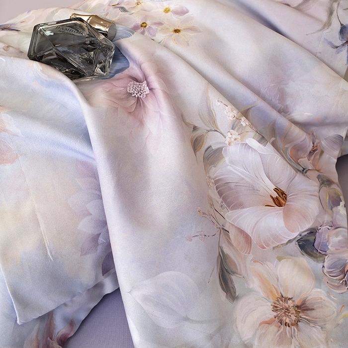 91家纺网 家纺一手货源 找家纺 典雅家纺 2025新款艾阳暖棉印花四件套 兰亭序