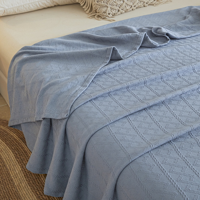 91家纺网 家纺一手货源 找家纺 （总）悦然毛巾被 2025新款棉缇锦梦全棉夏用毛巾被盖毯