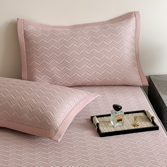 91家纺网 家纺一手货源 找家纺 （总）瑞兴纺 2025新款高分子PE软凉席绣花款床笠款