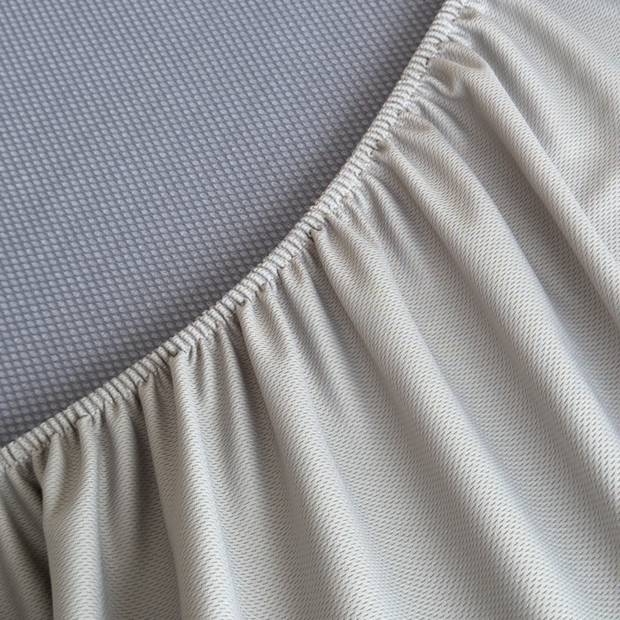 91家纺网 家纺一手货源 找家纺 瑞兴纺 2025新款高分子PE软凉席绣花款床笠款 床笠款-沐夕-蓝