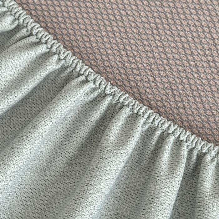 91家纺网 家纺一手货源 找家纺 瑞兴纺 2025新款高分子PE软凉席绣花款床笠款 床笠款-路易威-粉