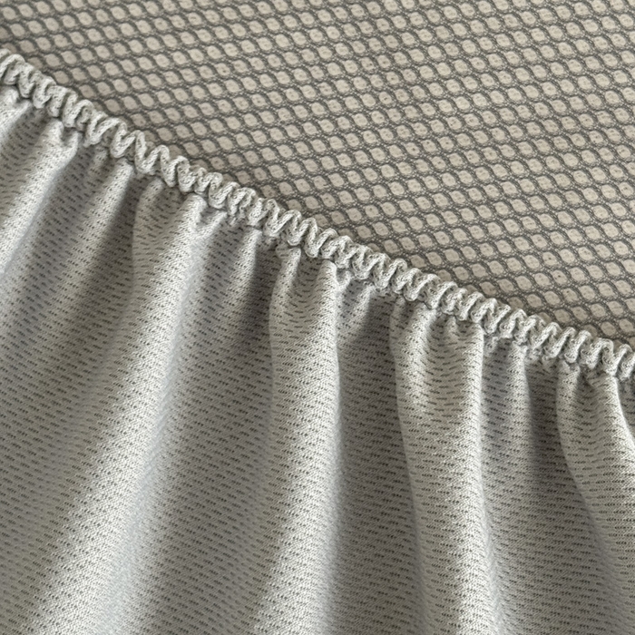 91家纺网 家纺一手货源 找家纺 瑞兴纺 2025新款高分子PE软凉席绣花款床笠款 床笠款-风尚-粉