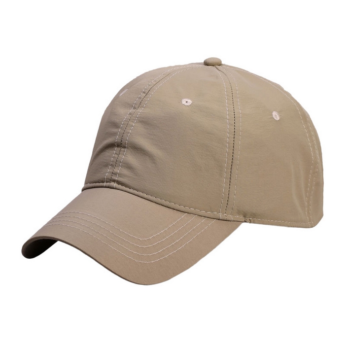 良品汇馆 2025新款日式无印速干棒球帽良品情侣男女夏透气户外鸭舌帽防晒遮阳休闲帽 卡其色