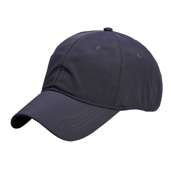 良品汇馆 2025新款日式无印速干棒球帽良品情侣男女夏透气户外鸭舌帽防晒遮阳休闲帽 深灰色