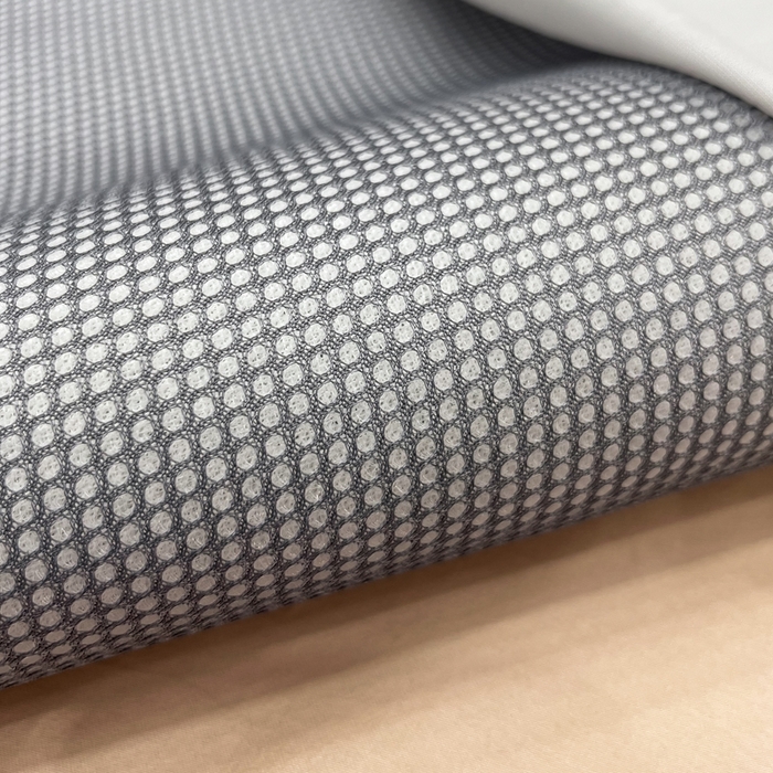 91家纺网 家纺一手货源 找家纺 瑞兴纺 2025新款高分子PE软凉席款床裙款 床裙款-华夫格-灰