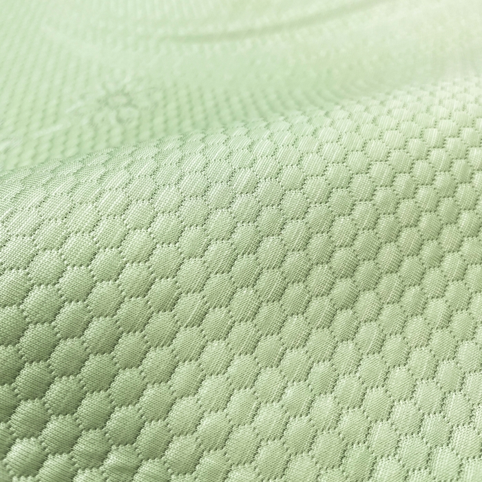 91家纺网 家纺一手货源 找家纺 瑞兴纺 2025新款高分子PE软凉席款床裙款 床裙款-五朵金花-绿