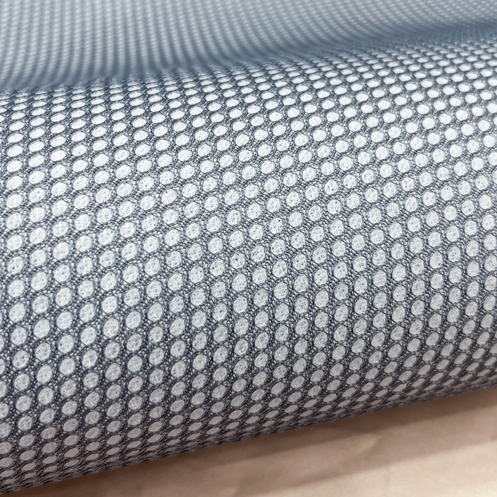 91家纺网 家纺一手货源 找家纺 瑞兴纺 2025新款高分子PE软凉席款床裙款 床裙款-华夫格-蓝