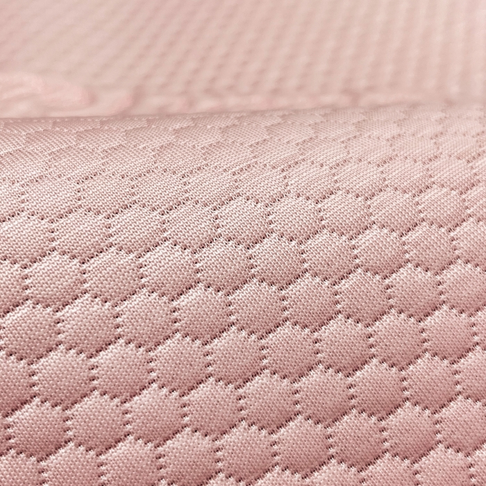 91家纺网 家纺一手货源 找家纺 瑞兴纺 2025新款高分子PE软凉席款床裙款 床裙款-沐夕-粉