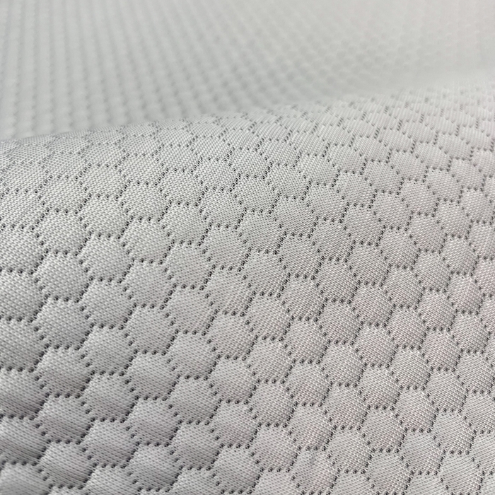 91家纺网 家纺一手货源 找家纺 瑞兴纺 2025新款高分子PE软凉席款床裙款 床裙款-小樱桃-灰