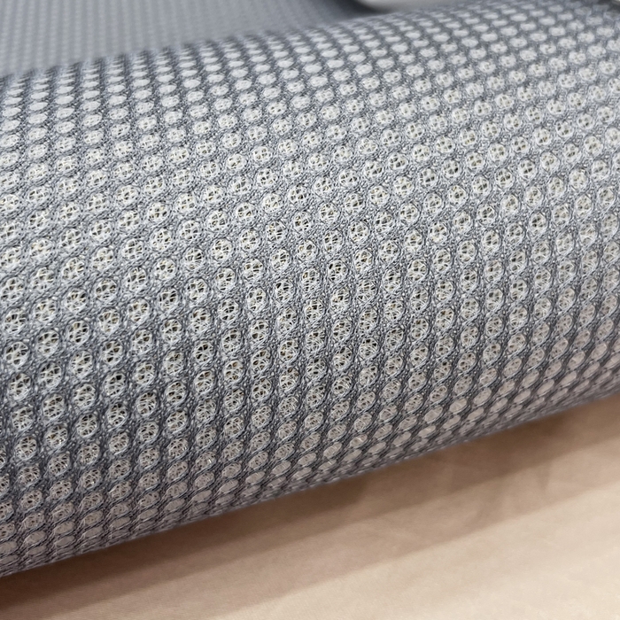 91家纺网 家纺一手货源 找家纺 瑞兴纺 2025新款高分子PE软凉席款床裙款 床裙款-小樱桃-灰