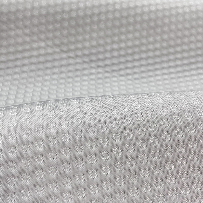 91家纺网 家纺一手货源 找家纺 瑞兴纺 2025新款高分子PE软凉席绣花款床单款 床单款-华夫格-灰