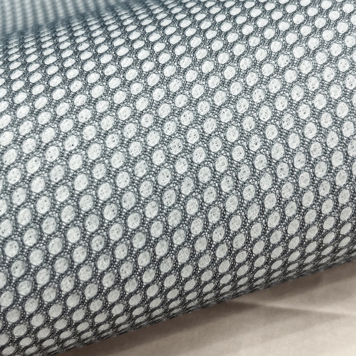 91家纺网 家纺一手货源 找家纺 瑞兴纺 2025新款高分子PE软凉席绣花款床单款 床单款-华夫格-蓝