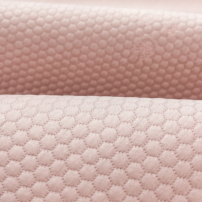 91家纺网 家纺一手货源 找家纺 瑞兴纺 2025新款高分子PE软凉席绣花款床单款 床单款-花之语-粉