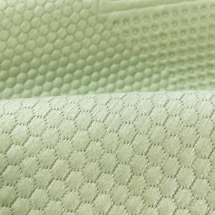 91家纺网 家纺一手货源 找家纺 瑞兴纺 2025新款高分子PE软凉席绣花款床单款 床单款-路易威-绿