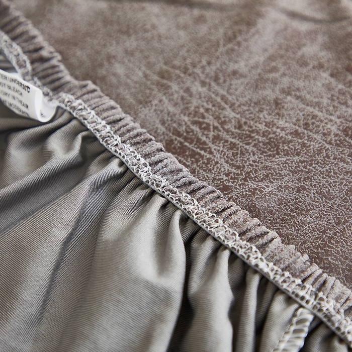 91家纺网 家纺一手货源 找家纺 飞翔家纺床上用品有限公司 2025新款人造革椅套 浅灰色