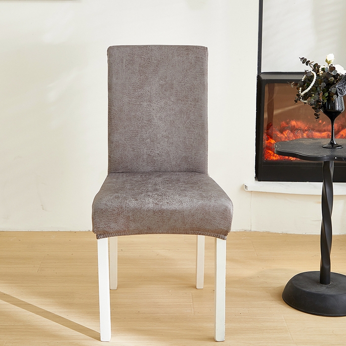 91家纺网 家纺一手货源 找家纺 飞翔家纺床上用品有限公司 2025新款人造革椅套 浅灰色