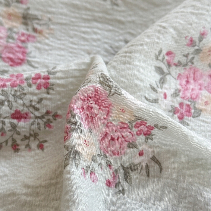 91家纺网 家纺一手货源 找家纺 斯卡诺家纺 2025新款纯棉花边双层纱夏被四件套水洗棉夏被四件套 暗香