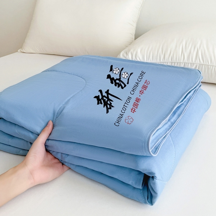 91家纺网 家纺一手货源 找家纺 （总）思雅庭 2025新款水洗棉新疆棉花被夏被夏凉被空调被子