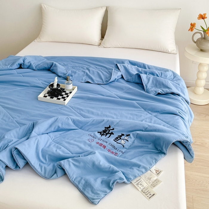91家纺网 家纺一手货源 找家纺 （总）思雅庭 2025新款水洗棉新疆棉花被夏被夏凉被空调被子