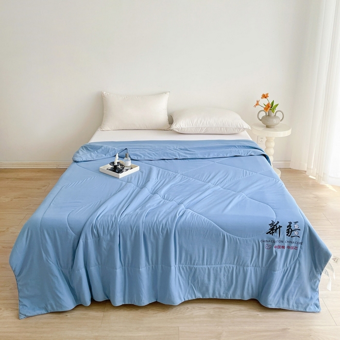 91家纺网 家纺一手货源 找家纺 （总）思雅庭 2025新款水洗棉新疆棉花被夏被夏凉被空调被子