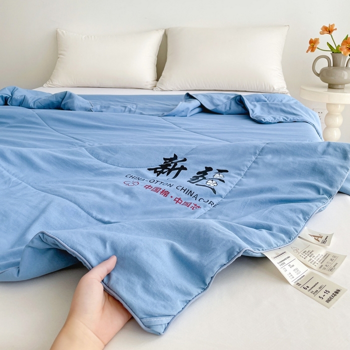 91家纺网 家纺一手货源 找家纺 （总）思雅庭 2025新款水洗棉新疆棉花被夏被夏凉被空调被子