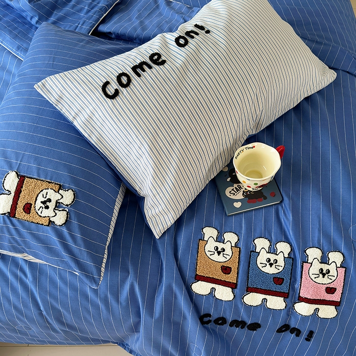 91家纺网 家纺一手货源 找家纺 怡家居 2025新款全棉印加绣夏被夏凉被空调被四件套 举手免蓝