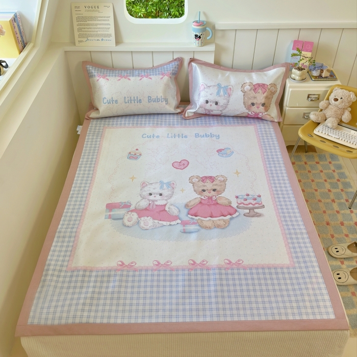 91家纺网 家纺一手货源 找家纺 （总）澳萝拉 2025新款亲肤舒适凉席包边款冰藤席凉席席子