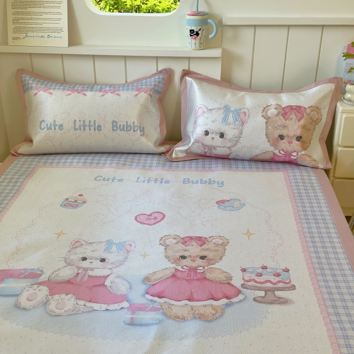 91家纺网 家纺一手货源 找家纺 （总）澳萝拉 2025新款亲肤舒适凉席包边款冰藤席凉席席子