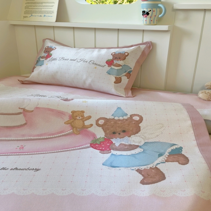 91家纺网 家纺一手货源 找家纺 澳萝拉 2025新款亲肤舒适凉席包边款冰藤席凉席席子 潘多拉