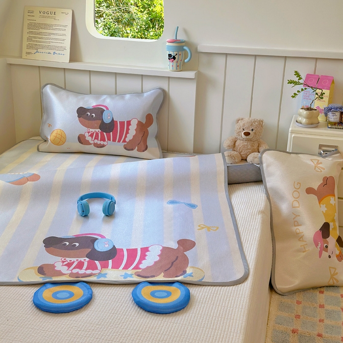 91家纺网 家纺一手货源 找家纺 （总）澳萝拉 2025新款亲肤舒适异形冰藤席凉席席子-数码印花系列