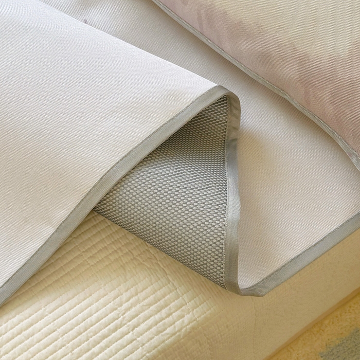 91家纺网 家纺一手货源 找家纺 澳萝拉 2025新款亲肤舒适异形冰藤席凉席席子-数码印花系列 甜心(床席款）