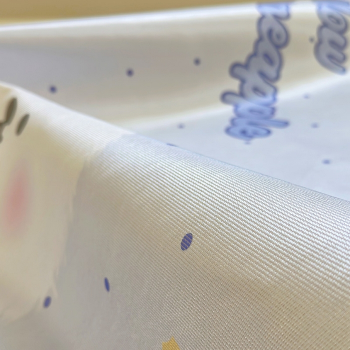 91家纺网 家纺一手货源 找家纺 澳萝拉 2025新款亲肤舒适异形冰藤席凉席席子-数码印花系列 喜欢你(床席款）