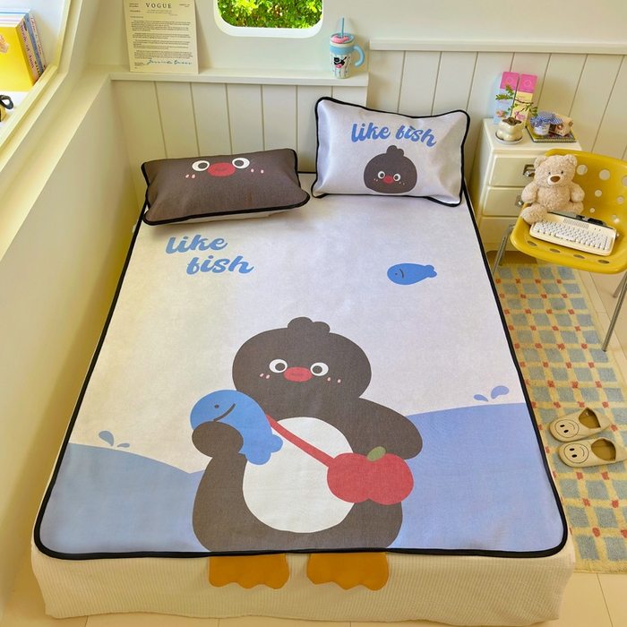 91家纺网 家纺一手货源 找家纺 （总）澳萝拉 2025新款亲肤舒适异形冰藤席凉席席子-数码印花系列