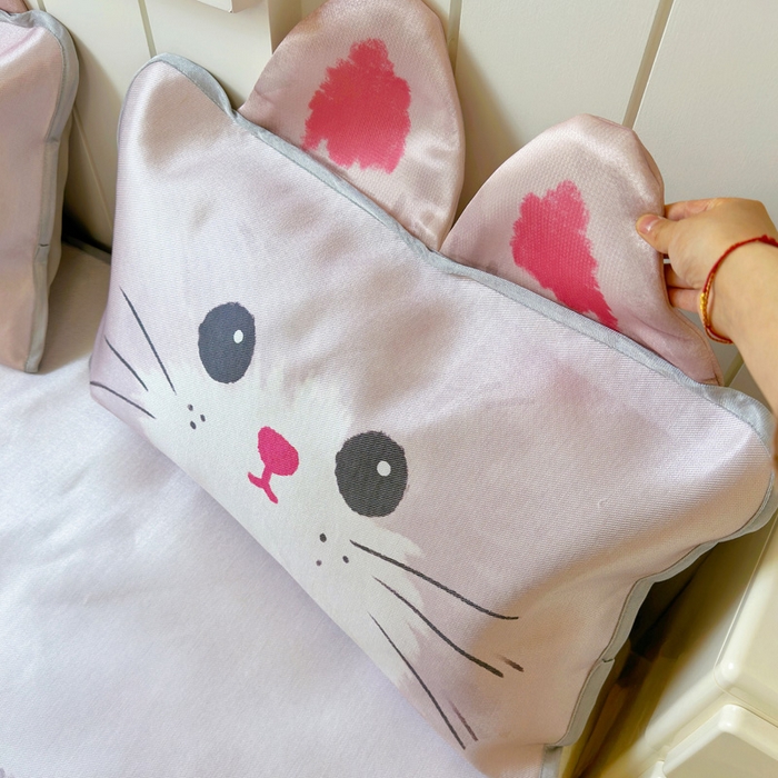 91家纺网 家纺一手货源 找家纺 澳萝拉 2025新款亲肤舒适异形冰藤席凉席席子-数码印花系列 甜心(床席款）