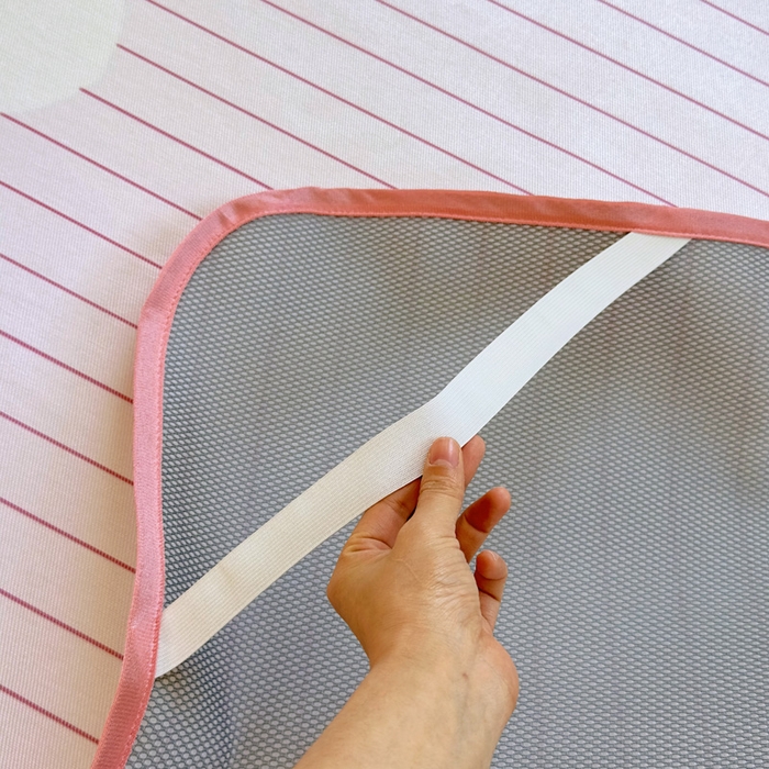 91家纺网 家纺一手货源 找家纺 澳萝拉 2025新款亲肤舒适异形冰藤席凉席席子-数码印花系列 棉花糖兔兔(床席款）